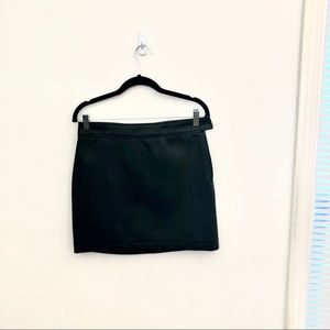 Faux Leather Skirt